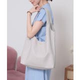 ライトグレー(011) | 【A4対応】ラウンドトート | ITS'DEMO