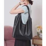 ブラック(019) | 【A4対応】ラウンドトート | ITS'DEMO