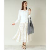 【手洗い可】透かし編みクルーカーデ | ITS'DEMO | 詳細画像5