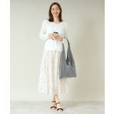 【手洗い可】透かし編みクルーカーデ | ITS'DEMO | 詳細画像6