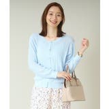 【手洗い可】透かし編みクルーカーデ | ITS'DEMO | 詳細画像12