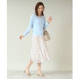 【手洗い可】透かし編みクルーカーデ | ITS'DEMO | 詳細画像14