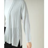 【手洗い可】透かし編み着流しカーデ | ITS'DEMO | 詳細画像21