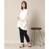 【手洗い可】スキッパーブラウス | ITS'DEMO | 詳細画像3 