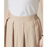 【撥水/洗濯機OK/ウエスト後ろゴム】タックスカート<旅服シリーズ> | ITS'DEMO | 詳細画像16