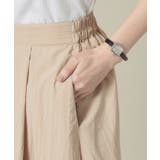 【撥水/洗濯機OK/ウエスト後ろゴム】タックスカート<旅服シリーズ> | ITS'DEMO | 詳細画像18