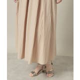 【撥水/洗濯機OK/ウエスト後ろゴム】タックスカート<旅服シリーズ> | ITS'DEMO | 詳細画像19