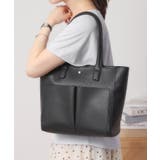 ブラック(019) | バッグイン付A4トート | ITS'DEMO