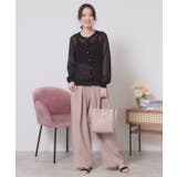 【定番人気/手洗い可/M・L展開】ラメクルーカーデ | ITS'DEMO | 詳細画像6