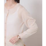 【定番人気/手洗い可/M・L展開】ラメクルーカーデ | ITS'DEMO | 詳細画像21