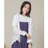 オフホワイト(003) | 【手洗い可】シアーシャツ | ITS'DEMO