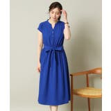麻調合繊ワンピース＜ラク服シリーズ＞ | ITS'DEMO | 詳細画像9 