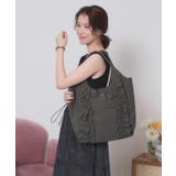 【A4対応】フリルラウンドトート | ITS'DEMO | 詳細画像1