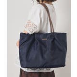 ネイビー(094) | 【8ポケット】撥水タックA4トート | ITS'DEMO