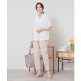 【接触冷感 吸水速乾 洗濯機OK】イージーケアスキッパーブラウス＜ラク服シリーズ… | ITS'DEMO | 詳細画像6 