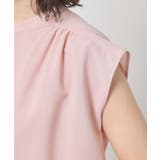 【清涼感／手洗い可】麻調前開きブラウス | ITS'DEMO | 詳細画像24 