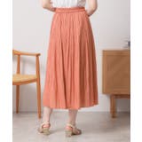 【手洗い可／ウエストゴム】サテンプリーツスカート | ITS'DEMO | 詳細画像19 