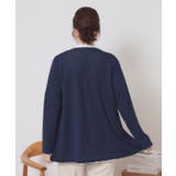 【手洗い可】異素材切替着流しカーディガン | ITS'DEMO | 詳細画像19 