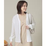 【UVカット/手洗い可】Vネックカーディガン | ITS'DEMO | 詳細画像4