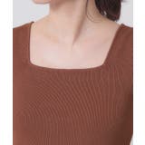 【手洗い可】ニットスクエアタンク | ITS'DEMO | 詳細画像16 