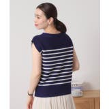 【清涼感／洗濯機OK】フレンチスリーブニット | ITS'DEMO | 詳細画像17 