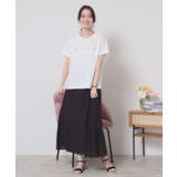 【手洗い可】箔ロゴプリントTシャツ | ITS'DEMO | 詳細画像2 