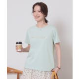 【手洗い可】箔ロゴプリントTシャツ | ITS'DEMO | 詳細画像13 