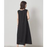 【清涼感／手洗い可】麻調メッシュワンピース | ITS'DEMO | 詳細画像5 