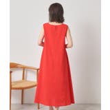 【清涼感／手洗い可】麻調メッシュワンピース | ITS'DEMO | 詳細画像22 