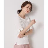 【手洗い可】ランダムテレコ袖釦プルオーバー | ITS'DEMO | 詳細画像2 