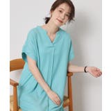 【接触冷感／手洗い可】強撚スラブスキッパーワンピース | ITS'DEMO | 詳細画像9 