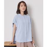 【接触冷感／手洗い可】ショルダータックブラウス | ITS'DEMO | 詳細画像8 