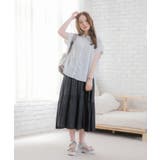 【接触冷感／手洗い可】ショルダータックブラウス | ITS'DEMO | 詳細画像7 