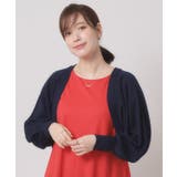 【UV/接触冷感/毛玉防止/手洗い可】ニットボレロ | ITS'DEMO | 詳細画像13