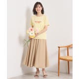 【接触冷感／洗濯機OK】フロッキープリントTシャツ | ITS'DEMO | 詳細画像7 