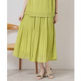 【手洗い可／ウエストゴム】楊柳プリーツスカート | ITS'DEMO | 詳細画像5 