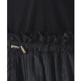 【ウエストゴム／洗濯機OK】異素材コンビワンピース | ITS'DEMO | 詳細画像8 