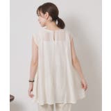 【手洗い可】シアーストライプブラウス | ITS'DEMO | 詳細画像15 