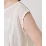 【手洗い可】シアーストライプブラウス | ITS'DEMO | 詳細画像18 