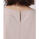 【接触冷感/洗濯機OK】カットジョーゼットTシャツ | ITS'DEMO | 詳細画像17