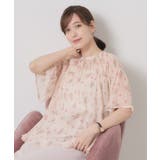 【手洗い可】花柄楊柳ブラウス | ITS'DEMO | 詳細画像5