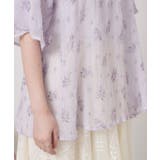 【手洗い可】花柄楊柳ブラウス | ITS'DEMO | 詳細画像19