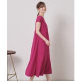 【接触冷感／洗濯機OK】カノコカットフレアワンピース | ITS'DEMO | 詳細画像13 