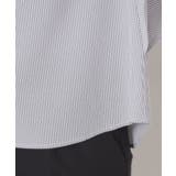 【清涼感／手洗い可】サッカーストライプブラウス | ITS'DEMO | 詳細画像24 