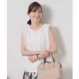 オフホワイト(003) | 【洗濯機OK】ショルダーレースプルオーバー | ITS'DEMO