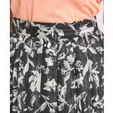 【手洗い可／後ろウエストゴム】ラメスト単色花柄スカート | ITS'DEMO | 詳細画像16 