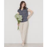 【洗濯機OK】シャーリング小花ブラウス | ITS'DEMO | 詳細画像11 