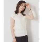 【接触冷感／手洗い可】フレンチスリーブニット | ITS'DEMO | 詳細画像1 