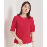 【手洗い可】シャーリングジャカードプルオーバー | ITS'DEMO | 詳細画像9 