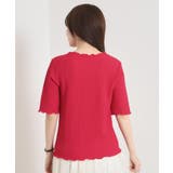 【手洗い可】シャーリングジャカードプルオーバー | ITS'DEMO | 詳細画像15 